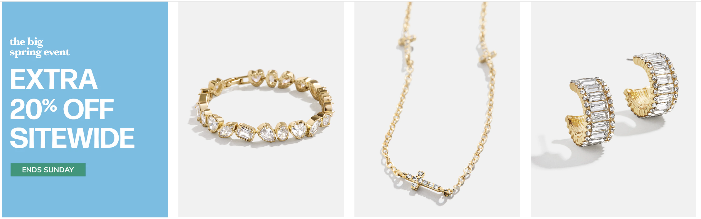 Baublebar gift with rose quartz necklace