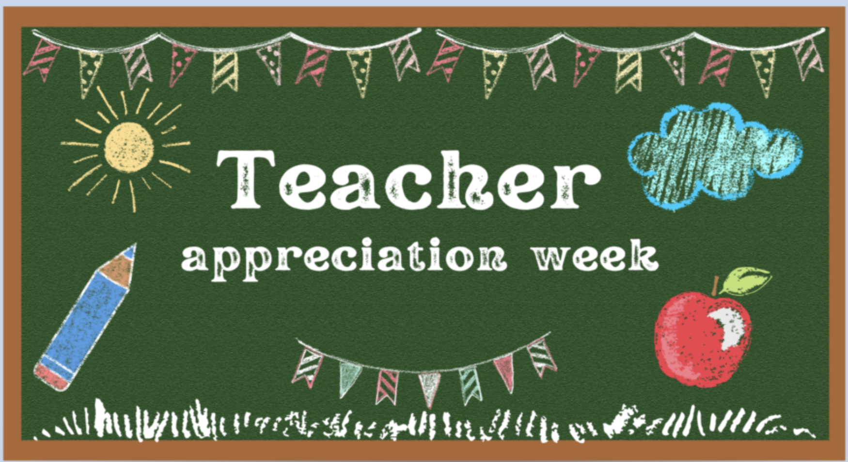 Teacher shopping classroom supplies with discount flyers during Appreciation Week